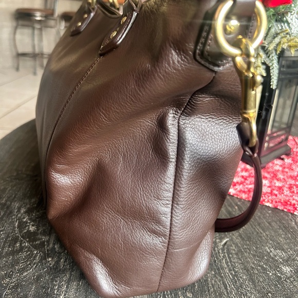 COACH 2013 Campbell Izzy Carryall Leather Satchel Bag - Picture 5 of 12